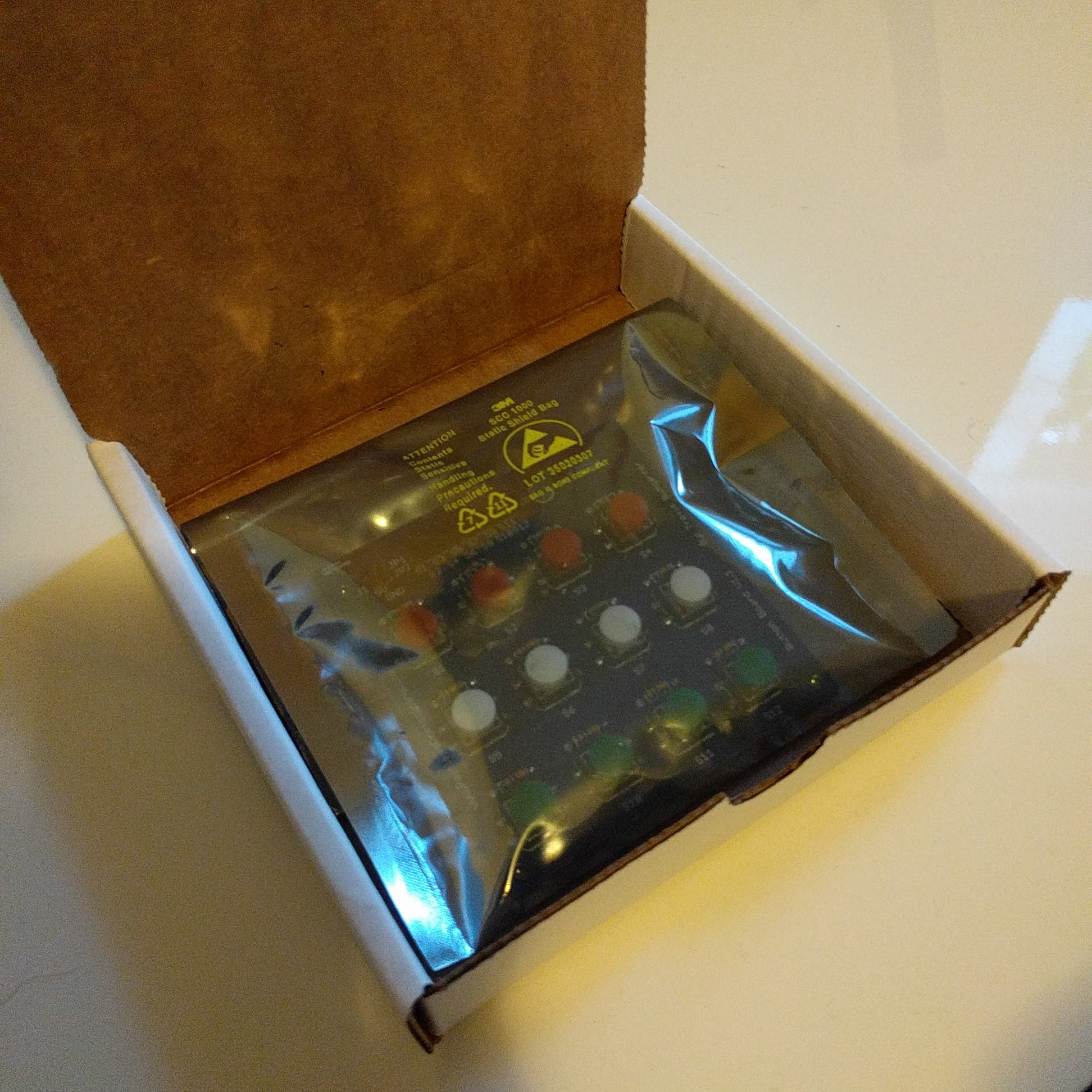 Preparing kits to be shipped to backers