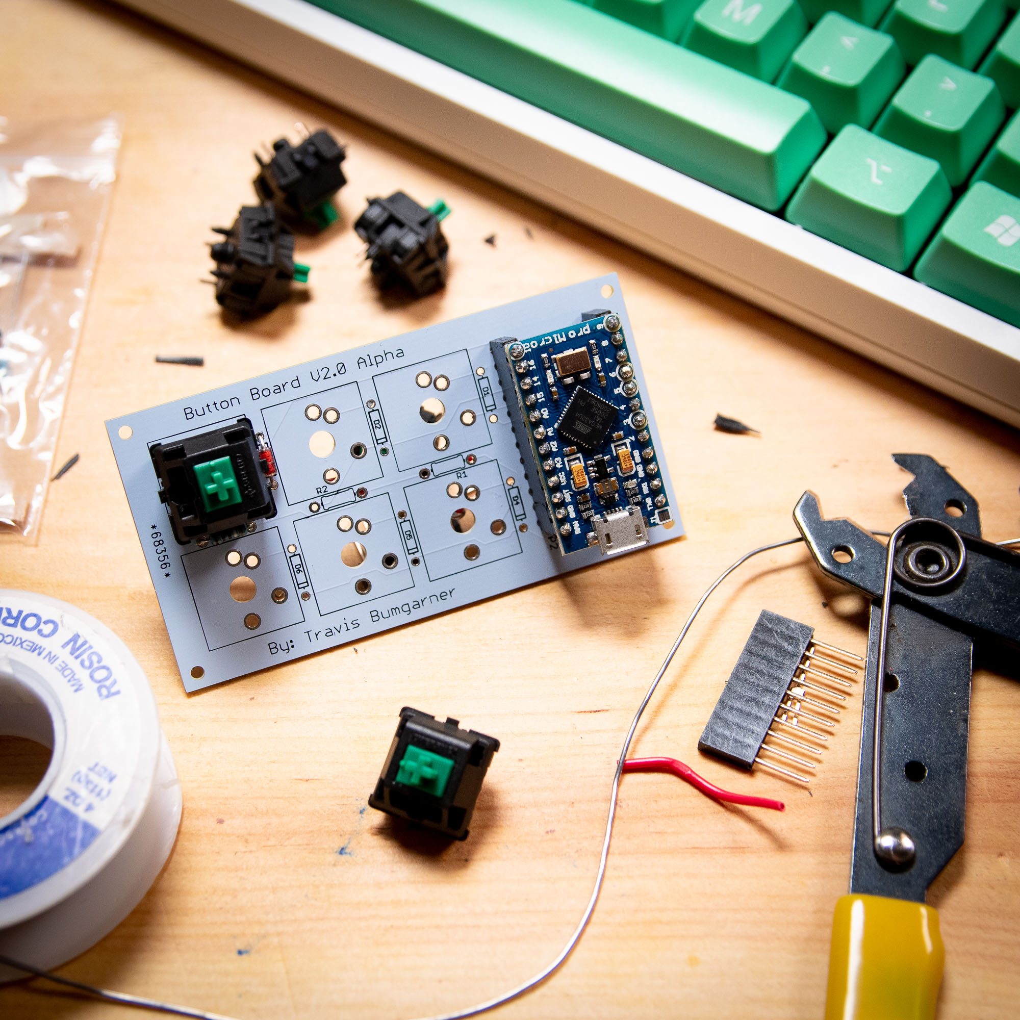 Assembly of the first prototype