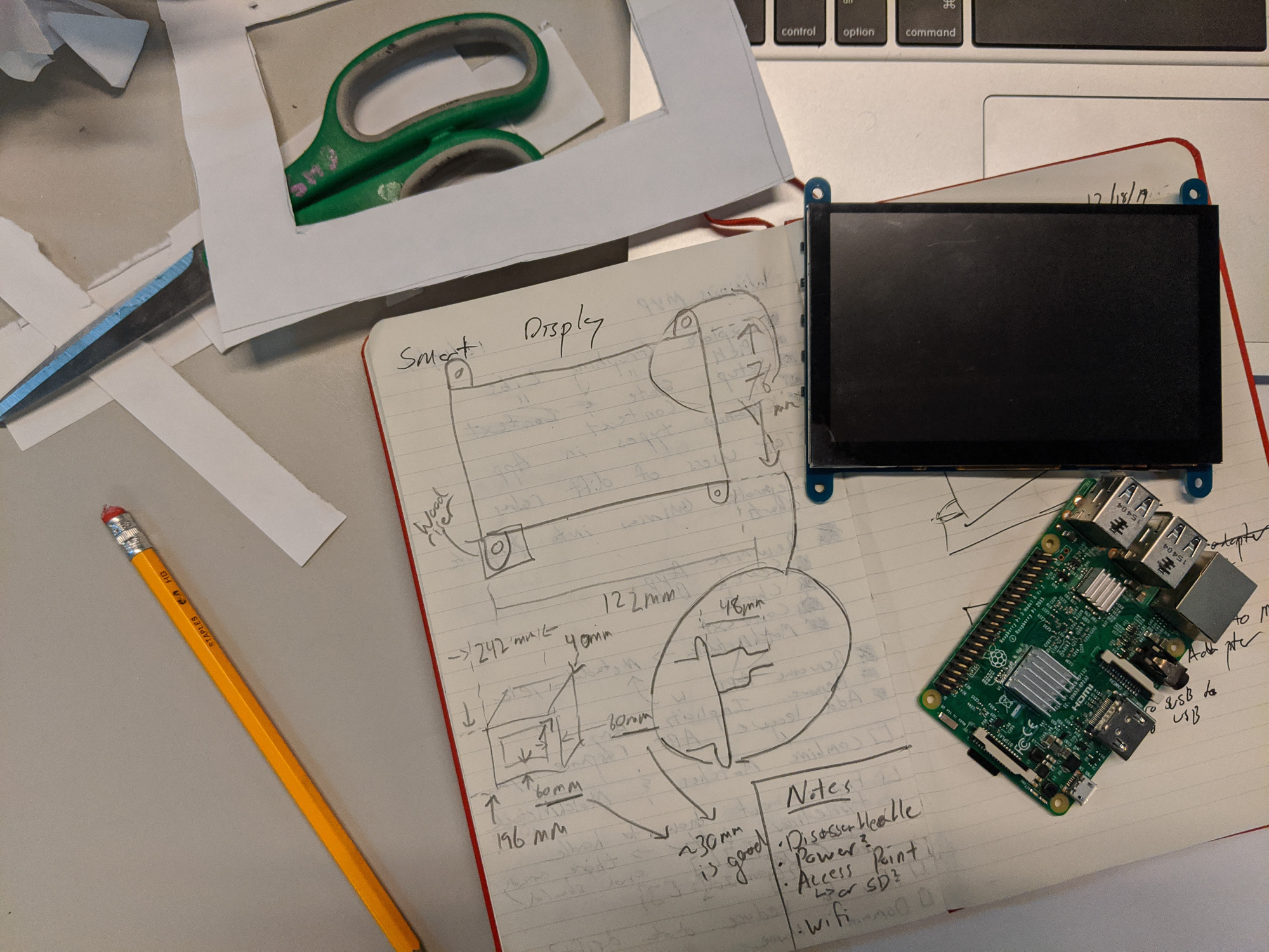 Measuring and sketching case