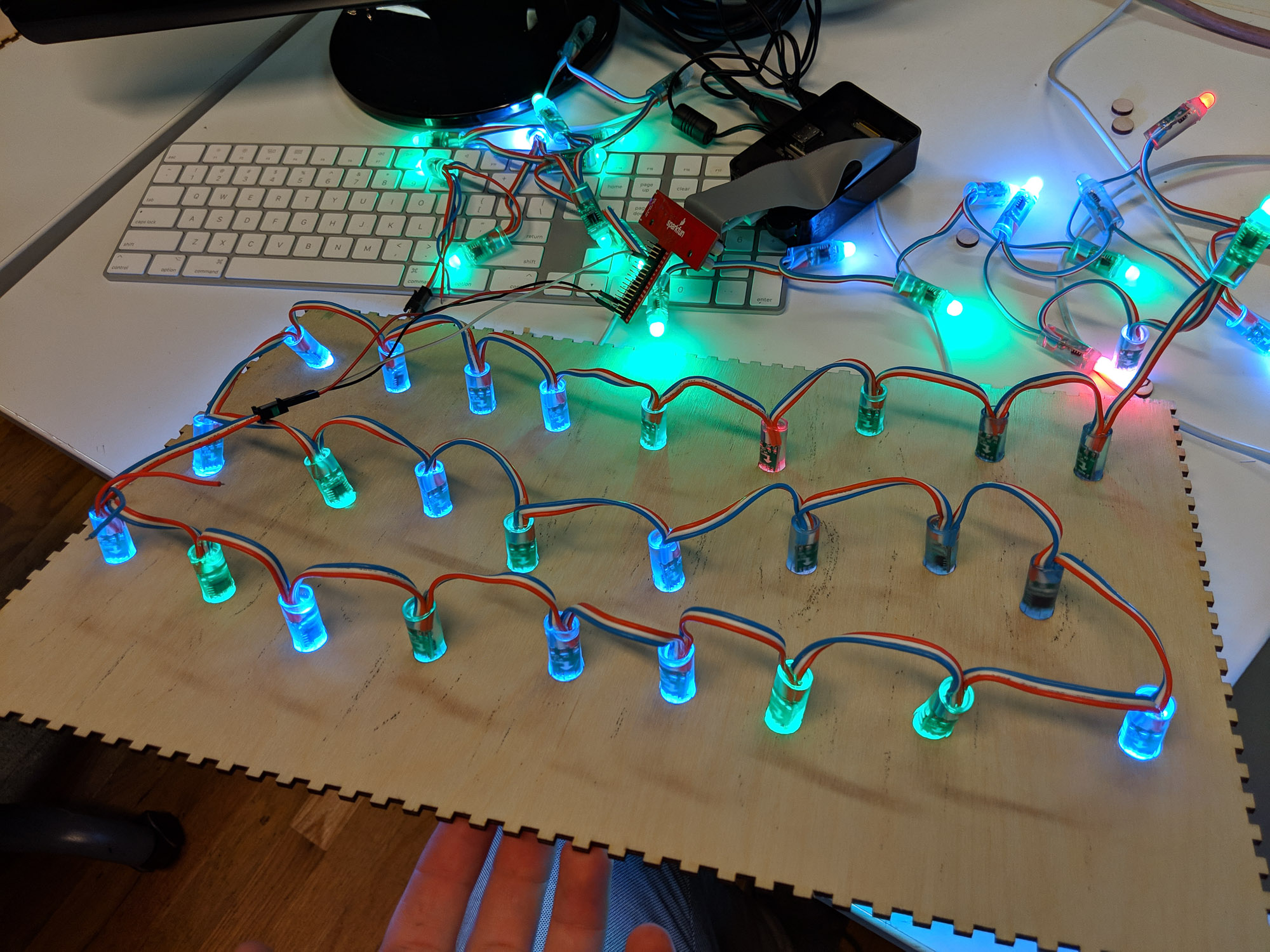 Assembling lights